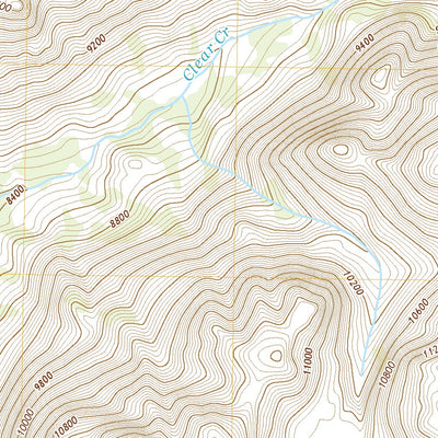 United States Geological Survey Green River Lakes, WY (2021, 24000-Scale) digital map
