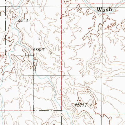 United States Geological Survey Green River NE, UT (1988, 24000-Scale) digital map