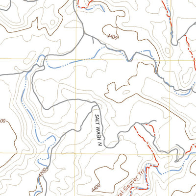 United States Geological Survey Green River NE, UT (2023, 24000-Scale) digital map