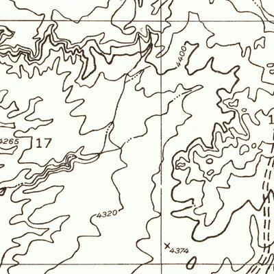 United States Geological Survey Green River SE, UT (1954, 24000-Scale) digital map