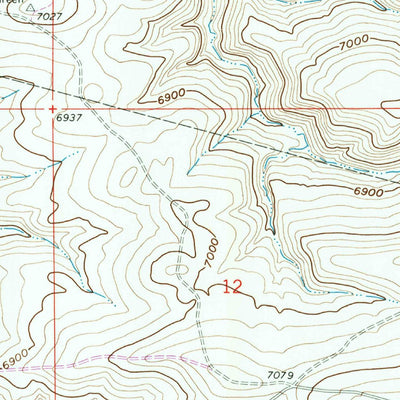 United States Geological Survey Green River, WY (1961, 24000-Scale) digital map