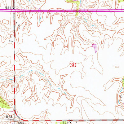 United States Geological Survey Green Rock, IL (1953, 24000-Scale) digital map