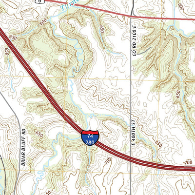 United States Geological Survey Green Rock, IL (2021, 24000-Scale) digital map