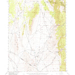 United States Geological Survey Green Springs, NV (1951, 62500-Scale) digital map