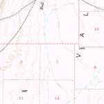 United States Geological Survey Green Springs, NV (1951, 62500-Scale) digital map