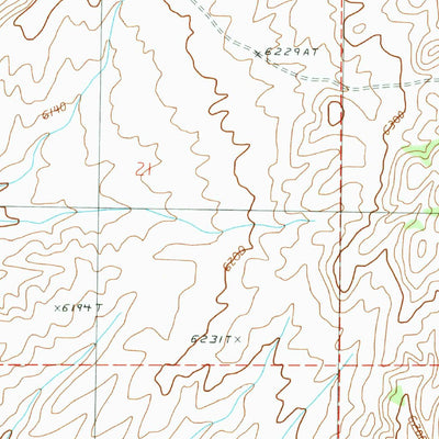 United States Geological Survey Green Springs, NV (1990, 24000-Scale) digital map