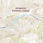 United States Geological Survey Green Springs, NV (2021, 24000-Scale) digital map