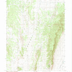 United States Geological Survey Green Springs NW, NV (1990, 24000-Scale) digital map
