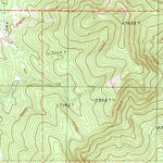 United States Geological Survey Green Springs NW, NV (1990, 24000-Scale) digital map