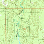 United States Geological Survey Green Timbers, MI (1986, 24000-Scale) digital map