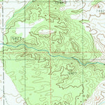 United States Geological Survey Green Top Mountain, WY (1987, 24000-Scale) digital map