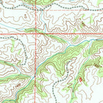 United States Geological Survey Green Top Mountain, WY (1992, 24000-Scale) digital map
