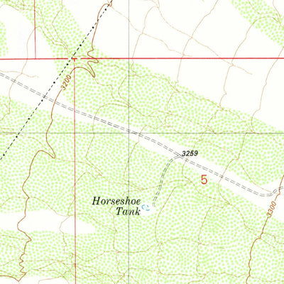United States Geological Survey Green Valley, AZ (1981, 24000-Scale) digital map