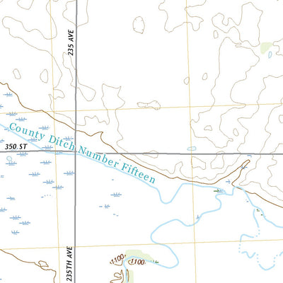 United States Geological Survey Green Valley, MN (2022, 24000-Scale) digital map