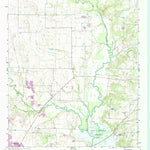 United States Geological Survey Green Valley, TX (1960, 24000-Scale) digital map