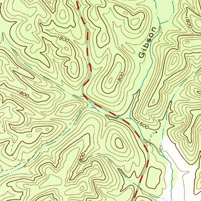 United States Geological Survey Green Valley, VA (1969, 24000-Scale) digital map