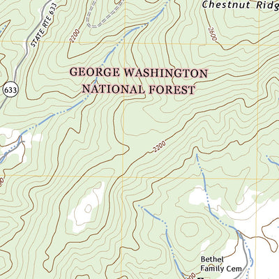United States Geological Survey Green Valley, VA (2022, 24000-Scale) digital map