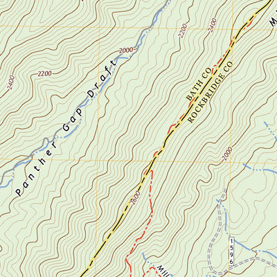 United States Geological Survey Green Valley, VA (2022, 24000-Scale) digital map