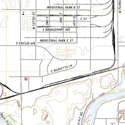 United States Geological Survey Greenacres, WA (2020, 24000-Scale) digital map