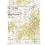 United States Geological Survey Greenacres, WA-ID (1949, 62500-Scale) digital map