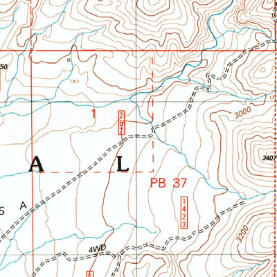 United States Geological Survey Greenback Creek, AZ (2004, 24000-Scale) digital map