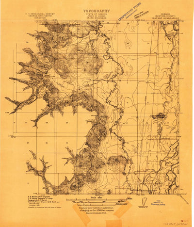 United States Geological Survey Greenberry, OR (1911, 31680-Scale) digital map