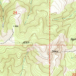 United States Geological Survey Greenberry, OR (1969, 24000-Scale) digital map