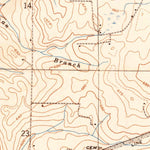 United States Geological Survey Greenbrier, AL (1938, 24000-Scale) digital map