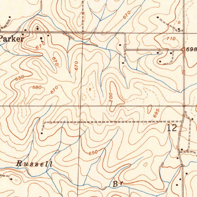 United States Geological Survey Greenbrier, AL (1938, 24000-Scale) digital map
