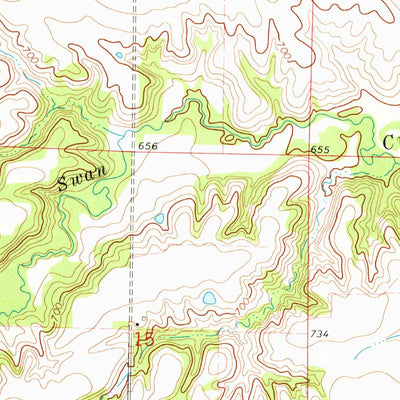 United States Geological Survey Greenbush, IL (1974, 24000-Scale) digital map