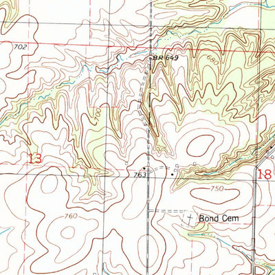 United States Geological Survey Greenbush, IL (1998, 24000-Scale) digital map