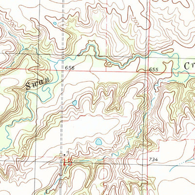 United States Geological Survey Greenbush, IL (1998, 24000-Scale) digital map