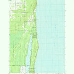United States Geological Survey Greenbush, MI (1989, 24000-Scale) digital map
