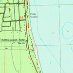 United States Geological Survey Greenbush, MI (1989, 24000-Scale) digital map
