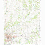 United States Geological Survey Greencastle, IN (1970, 24000-Scale) digital map