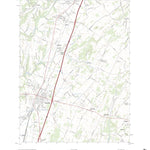 United States Geological Survey Greencastle, PA (2023, 24000-Scale) digital map