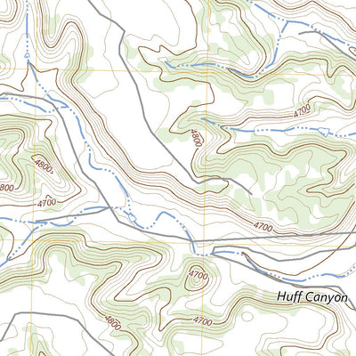 United States Geological Survey Greendailey Canyon, NM (2023, 24000-Scale) digital map