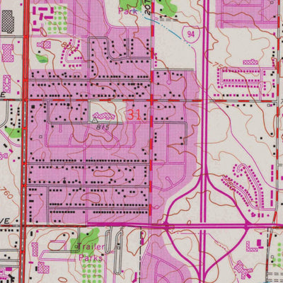 United States Geological Survey Greendale, WI (1958, 24000-Scale) digital map