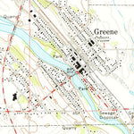 United States Geological Survey Greene, IA (1972, 24000-Scale) digital map