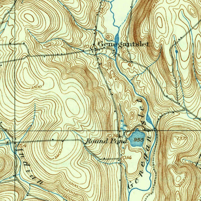 United States Geological Survey Greene, NY (1904, 62500-Scale) digital map