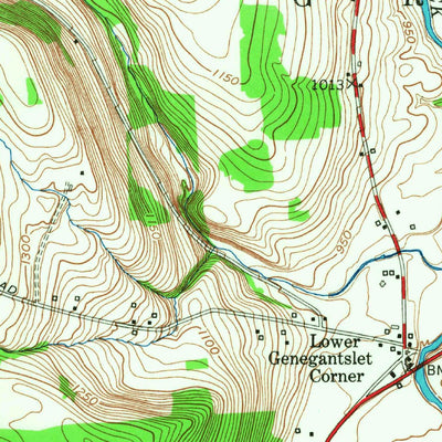 United States Geological Survey Greene, NY (1948, 24000-Scale) digital map