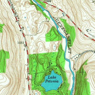 United States Geological Survey Greene, NY (1948, 24000-Scale) digital map