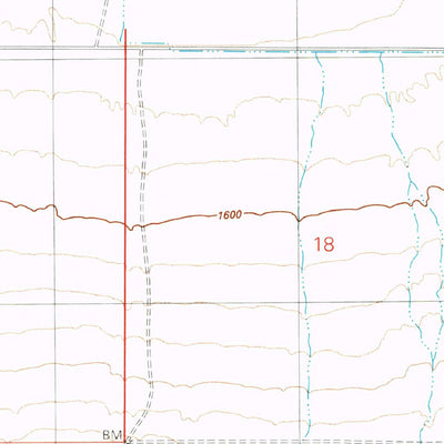 United States Geological Survey Greene Reservoir, AZ (1981, 24000-Scale) digital map