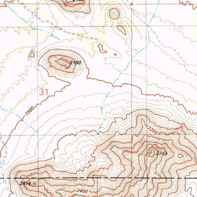 United States Geological Survey Greene Reservoir, AZ (1981, 24000-Scale) digital map