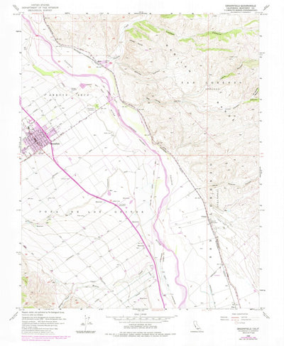United States Geological Survey Greenfield, CA (1956, 24000-Scale) digital map
