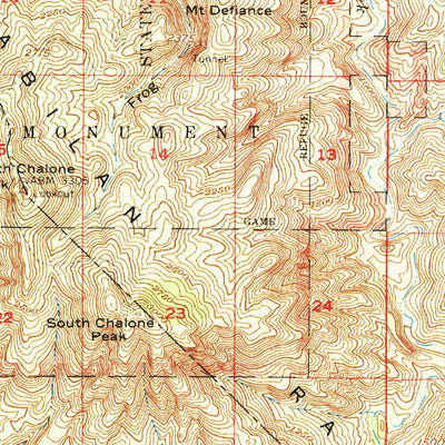 United States Geological Survey Greenfield, CA (1957, 62500-Scale) digital map