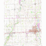 United States Geological Survey Greenfield, IN (1962, 24000-Scale) digital map