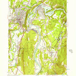 United States Geological Survey Greenfield, MA (1954, 24000-Scale) digital map