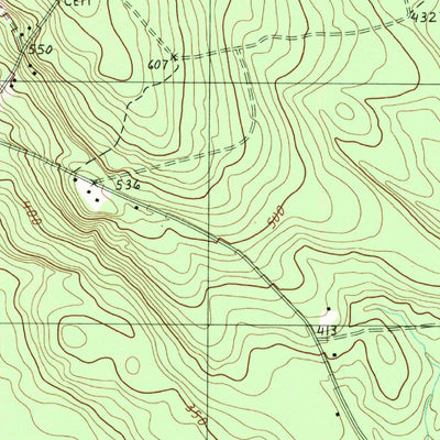 United States Geological Survey Greenfield, ME (1988, 24000-Scale) digital map