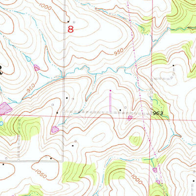 United States Geological Survey Greenfield, MO (1956, 24000-Scale) digital map